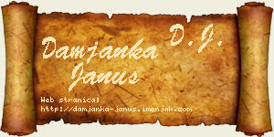 Damjanka Janus vizit kartica